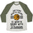 Virgin Teez  Baseball Tee Unisex Tri-Blend Baseball Tee / small / Oatmeal / Moss ANYTHING WORTH DOING IS WORTH DOING WITH PASSION BASKETBALL UNISEX TRI-BLEND BASEBALL TEE