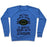 Virgin Teez  Pullover Crewneck Sweatshirt / x-small / Heathered Blue ANYTHING WORTH DOING IS WORTH DOING WITH PASSION FOOTBALL CREWNECK SWEATSHIRT