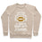 Virgin Teez  Pullover Crewneck Sweatshirt / x-small / Heathered Oatmeal ANYTHING WORTH DOING IS WORTH DOING WITH PASSION FOOTBALL CREWNECK SWEATSHIRT