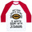 Virgin Teez  Baseball Tee Unisex Classic Baseball Tee / x-small / White/Red ANYTHING WORTH DOING IS WORTH DOING WITH PASSION FOOTBALL UNISEX CLASSIC BASEBALL TEE