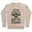 Virgin Teez  Pullover Crewneck Sweatshirt / x-small / Heathered Oatmeal ANYTHING WORTH DOING IS WORTH DOING WITH PASSION SOCCER CREWNECK SWEATSHIRT