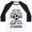 Virgin Teez  Baseball Tee Unisex Classic Baseball Tee / x-small / White/Black ANYTHING WORTH DOING IS WORTH DOING WITH PASSION SOCCER UNISEX CLASSIC BASEBALL TEE