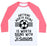 Virgin Teez  Baseball Tee Unisex Classic Baseball Tee / x-small / White/Neon Pink ANYTHING WORTH DOING IS WORTH DOING WITH PASSION SOCCER UNISEX CLASSIC BASEBALL TEE