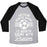 Virgin Teez  Baseball Tee Unisex Tri-Blend Baseball Tee / small / Athletic Gray / Black ANYTHING WORTH DOING IS WORTH DOING WITH PASSION SOCCER UNISEX TRI-BLEND BASEBALL TEE