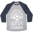 Virgin Teez  Baseball Tee Unisex Tri-Blend Baseball Tee / small / Athletic Gray / Navy ANYTHING WORTH DOING IS WORTH DOING WITH PASSION SOCCER UNISEX TRI-BLEND BASEBALL TEE