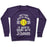 Virgin Teez  Pullover Crewneck Sweatshirt / x-small / Purple ANYTHING WORTH DOING IS WORTH DOING WITH PASSION SOFTBALL CREWNECK SWEATSHIRT
