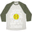Virgin Teez  Baseball Tee Unisex Tri-Blend Baseball Tee / small / Oatmeal / Moss ANYTHING WORTH DOING IS WORTH DOING WITH PASSION SOFTBALL UNISEX TRI-BLEND BASEBALL TEE