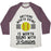 Virgin Teez  Baseball Tee Unisex Tri-Blend Baseball Tee / small / Oatmeal / Maroon ANYTHING WORTH DOING IS WORTH DOING WITH PASSION SOFTBALL UNISEX TRI-BLEND BASEBALL TEE