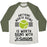 Virgin Teez  Baseball Tee Unisex Tri-Blend Baseball Tee / small / Oatmeal / Moss ANYTHING WORTH DOING IS WORTH DOING WITH PASSION TENNIS UNISEX TRI-BLEND BASEBALL TEE
