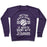 Virgin Teez  Pullover Crewneck Sweatshirt / x-small / Purple ANYTHING WORTH DOING IS WORTH DOING WITH PASSION VOLLEYBALL CREWNECK SWEATSHIRT