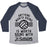 Virgin Teez  Baseball Tee Unisex Tri-Blend Baseball Tee / small / Athletic Gray / Navy ANYTHING WORTH DOING IS WORTH DOING WITH PASSION VOLLEYBALL UNISEX TRI-BLEND BASEBALL TEE