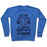 Virgin Teez  Pullover Crewneck Sweatshirt / x-small / Heathered Blue ANYTHING WORTH DOING IS WORTH DOING WITH PASSIONBASEBALL CREWNECK SWEATSHIRT