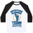 Virgin Teez  Baseball Tee Unisex Classic Baseball Tee / x-small / White/Black APERTURE RUNNING TEAM UNISEX CLASSIC BASEBALL TEE