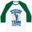 Virgin Teez  Baseball Tee Unisex Classic Baseball Tee / x-small / White/Dark Green APERTURE RUNNING TEAM UNISEX CLASSIC BASEBALL TEE