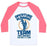 Virgin Teez  Baseball Tee Unisex Classic Baseball Tee / x-small / White/Neon Pink APERTURE RUNNING TEAM UNISEX CLASSIC BASEBALL TEE