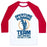 Virgin Teez  Baseball Tee Unisex Classic Baseball Tee / x-small / White/Red APERTURE RUNNING TEAM UNISEX CLASSIC BASEBALL TEE