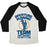Virgin Teez  Baseball Tee Unisex Tri-Blend Baseball Tee / small / Oatmeal / Black APERTURE RUNNING TEAM UNISEX TRI-BLEND BASEBALL TEE