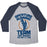 Virgin Teez  Baseball Tee Unisex Tri-Blend Baseball Tee / small / Athletic Gray / Navy APERTURE RUNNING TEAM UNISEX TRI-BLEND BASEBALL TEE