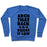 Virgin Teez  Pullover Crewneck Sweatshirt / x-small / Heathered Blue ARCH YOUR BACK & SQUAT IT LOW CREWNECK SWEATSHIRT