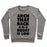 Virgin Teez  Pullover Crewneck Sweatshirt / x-small / Heathered Gray ARCH YOUR BACK & SQUAT IT LOW CREWNECK SWEATSHIRT