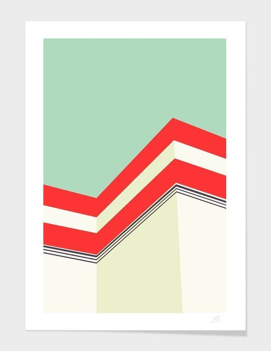 LUVD Framed Art Prints 8" x 11" / Black Architecture  Frame