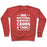 Virgin Teez  Pullover Crewneck Sweatshirt / x-small / Heathered Red ARE EMOTIONAL SUPPORT CARBS A THING? CREWNECK SWEATSHIRT