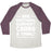 Virgin Teez  Baseball Tee Unisex Tri-Blend Baseball Tee / small / Oatmeal / Maroon ARE EMOTIONAL SUPPORT CARBS A THING? UNISEX TRI-BLEND BASEBALL TEE