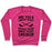 Virgin Teez  Pullover Crewneck Sweatshirt / x-small / Deep Pink ARE YOU A LIBRARY BOOK? BECAUSE YOU'RE ABOUT TO GET CHECKED CREWNECK SWEATSHIRT
