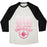Virgin Teez  Baseball Tee Unisex Tri-Blend Baseball Tee / small / Oatmeal / Black ARE YOU READY FOR SOME FOOTBALL? UNISEX TRI-BLEND BASEBALL TEE