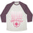 Virgin Teez  Baseball Tee Unisex Tri-Blend Baseball Tee / small / Oatmeal / Maroon ARE YOU READY FOR SOME FOOTBALL? UNISEX TRI-BLEND BASEBALL TEE