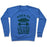 Virgin Teez  Pullover Crewneck Sweatshirt / x-small / Heathered Blue AREA 51 LIFTING TEAM CREWNECK SWEATSHIRT