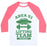 Virgin Teez  Baseball Tee Unisex Classic Baseball Tee / x-small / White/Neon Pink AREA 51 LIFTING TEAM UNISEX CLASSIC BASEBALL TEE