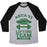 Virgin Teez  Baseball Tee Unisex Tri-Blend Baseball Tee / small / Athletic Gray / Black AREA 51 LIFTING TEAM UNISEX TRI-BLEND BASEBALL TEE