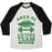 Virgin Teez  Baseball Tee Unisex Tri-Blend Baseball Tee / small / Oatmeal / Black AREA 51 LIFTING TEAM UNISEX TRI-BLEND BASEBALL TEE