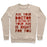 Virgin Teez  Pullover Crewneck Sweatshirt / x-small / Heathered Oatmeal ASK YOUR DOCTOR CREWNECK SWEATSHIRT