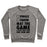 Virgin Teez  Pullover Crewneck Sweatshirt / x-small / Heathered Gray AT THE GAME & DON'T HAVE TIME FOR YOUR SHIT (BASEBALL) CREWNECK SWEATSHIRT
