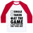 Virgin Teez  Baseball Tee Unisex Classic Baseball Tee / x-small / White/Red AT THE GAME & DON'T HAVE TIME FOR YOUR SHIT (BASEBALL) UNISEX CLASSIC BASEBALL TEE