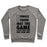 Virgin Teez  Pullover Crewneck Sweatshirt / x-small / Heathered Gray AT THE GAME & DON'T HAVE TIME FOR YOUR SHIT (FOOTBALL) CREWNECK SWEATSHIRT