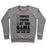 Virgin Teez  Pullover Crewneck Sweatshirt / x-small / Heathered Gray AT THE GAME & DON'T HAVE TIME FOR YOUR SHIT (SOCCER) CREWNECK SWEATSHIRT