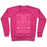 Virgin Teez  Pullover Crewneck Sweatshirt / x-small / Deep Pink ATHLETE BY BIRTH CHEERLEADER BY CHOICE CREWNECK SWEATSHIRT