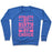Virgin Teez  Pullover Crewneck Sweatshirt / x-small / Heathered Blue ATHLETE BY BIRTH CHEERLEADER BY CHOICE CREWNECK SWEATSHIRT