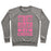 Virgin Teez  Pullover Crewneck Sweatshirt / x-small / Heathered Gray ATHLETE BY BIRTH CHEERLEADER BY CHOICE CREWNECK SWEATSHIRT