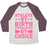 Virgin Teez  Baseball Tee Unisex Tri-Blend Baseball Tee / small / Oatmeal / Maroon ATHLETE BY BIRTH CHEERLEADER BY CHOICE UNISEX TRI-BLEND BASEBALL TEE