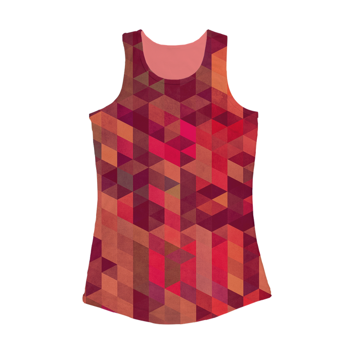 VIRGIN TEEZ Women Tank top Electric Pink / XS ATYM Women Performance Tank Top