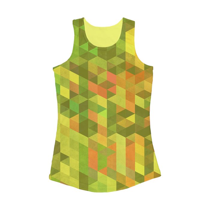 VIRGIN TEEZ Women Tank top Electric Yellow / XS ATYM Women Performance Tank Top