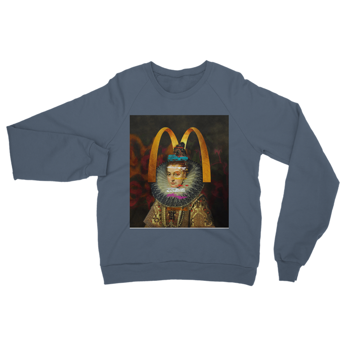 VIRGIN TEEZ Sweat shirt Airforce Blue / S Au Couture Classic Adult Sweatshirt