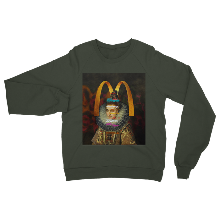 VIRGIN TEEZ Sweat shirt Olive Green / S Au Couture Classic Adult Sweatshirt