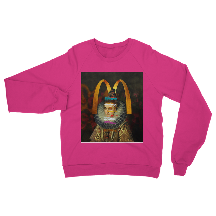 VIRGIN TEEZ Sweat shirt Safety Pink / S Au Couture Classic Adult Sweatshirt