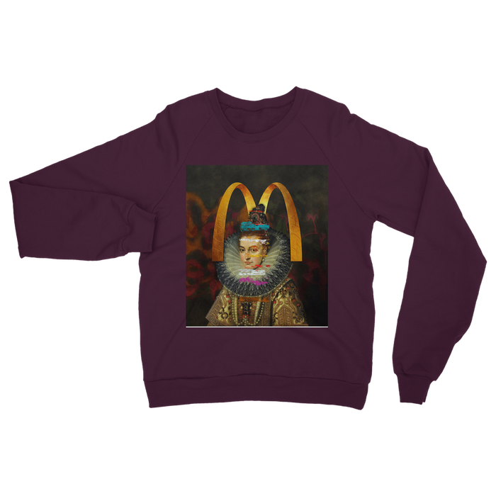 VIRGIN TEEZ Sweat shirt Burgundy / S Au Couture Classic Adult Sweatshirt