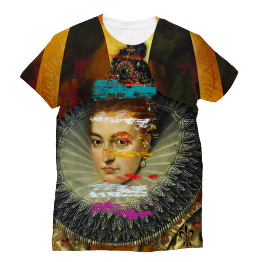 VIRGIN TEEZ Sublimation Women's T-Shirt XS Au Couture Classic Sublimation Women's T-Shirt